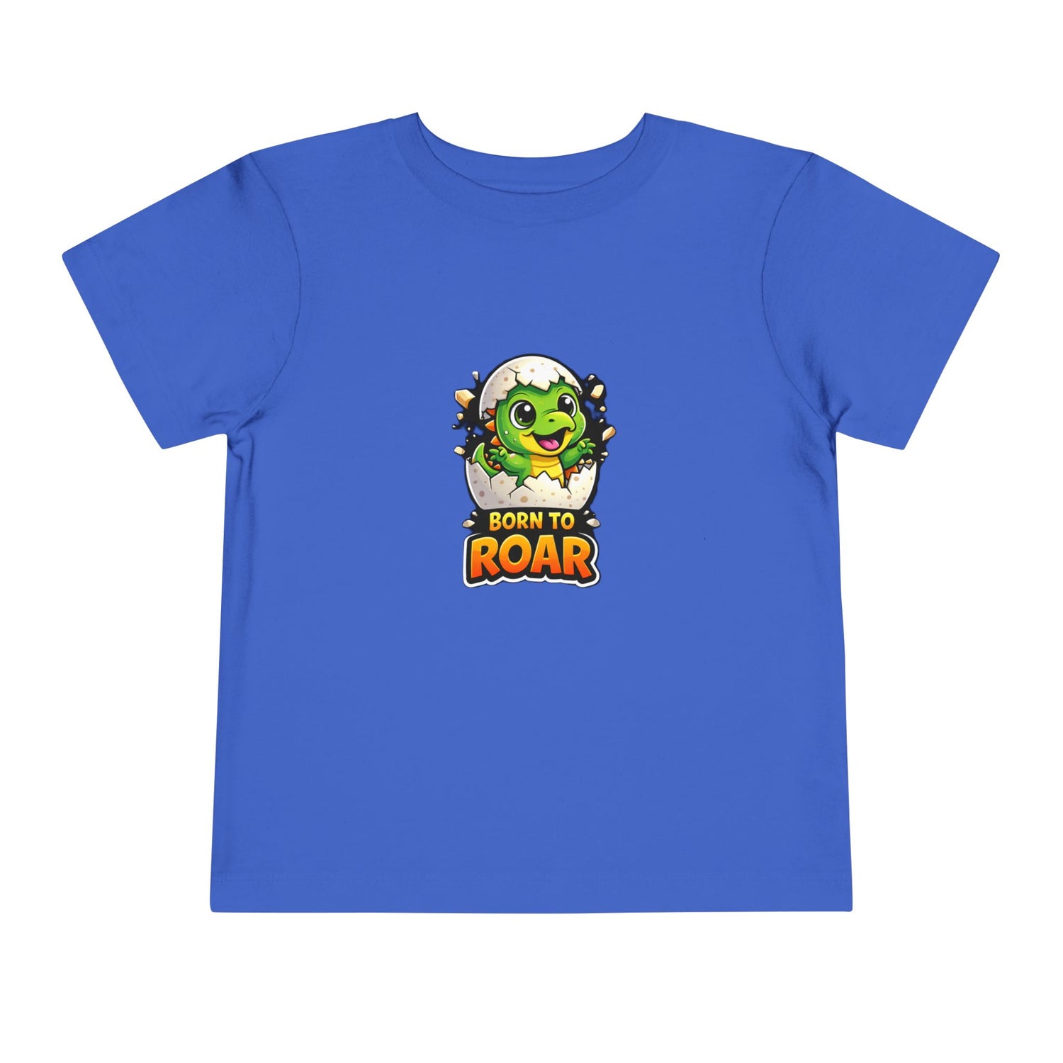  Born to Roar Cute Dino Graphic Kids Tee