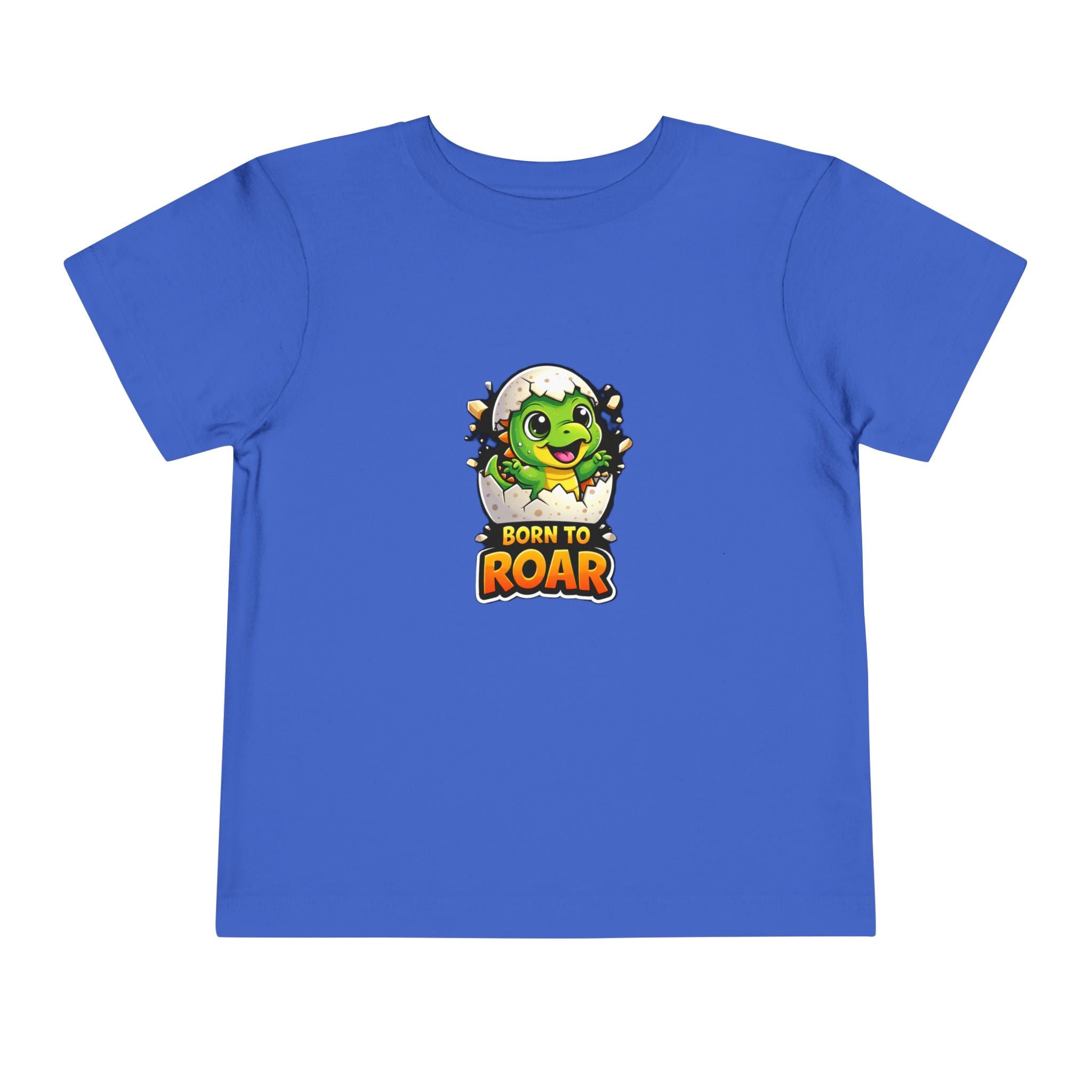  Born to Roar Cute Dino Graphic Kids Tee