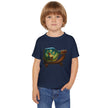 Whimsical Toddler T-Shirt with Bottle Design, Cute Kids Tee, Gift for Toddlers, Birthday Outfit, Playful Apparel