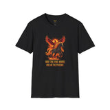 Phoenix Horse T-Shirt — "Ride the Fire Horse, Rise as the Phoenix" Graphic Tee