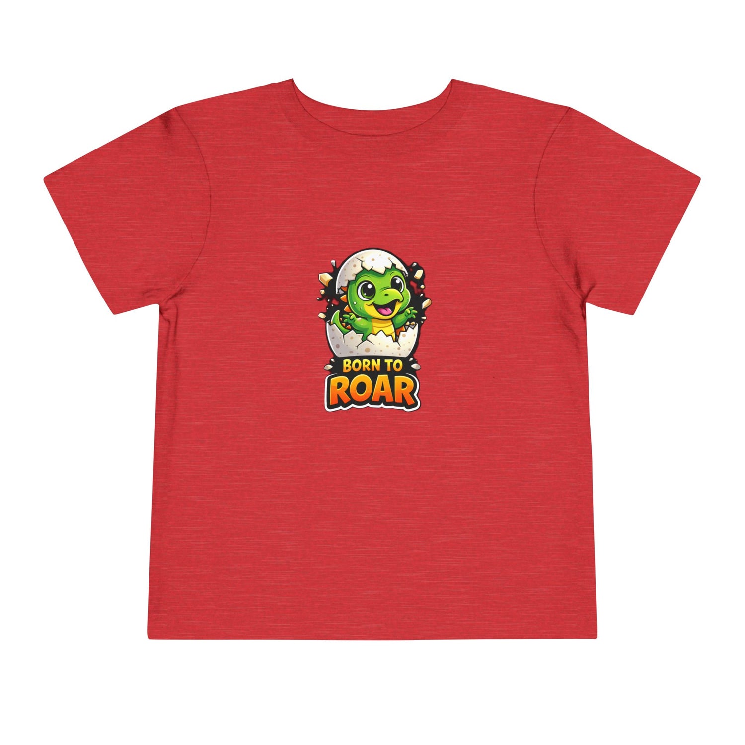 Born to Roar Cute Dino Graphic Kids Tee