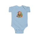 Baby Christmas Elf Bodysuit — Cute Holiday Infant Onesie with cheerful holiday illustration