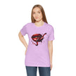 Red Lip Design Unisex Jersey Tee | Casual Wear, Trendy Shirt, Gift for Her, Summer Style, Statement Top
