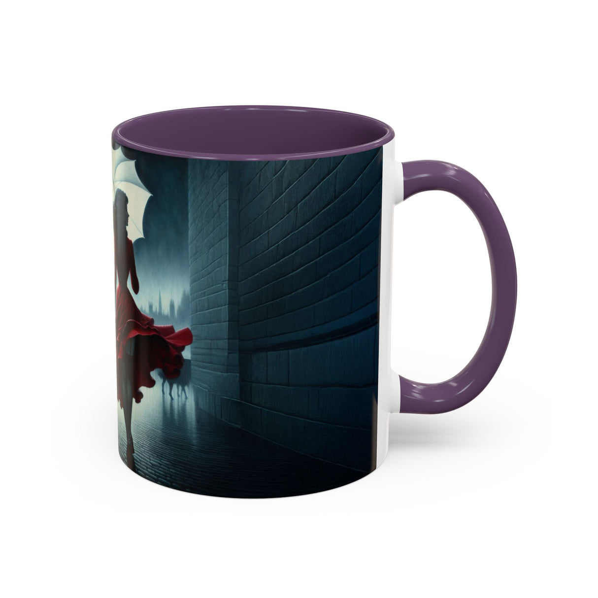 Elegant Cityscape Coffee Mug - 11oz creating a focal point on your kitchen table.