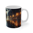 Attractive Women, Vintage Glamour  Mug,  Enthusiast Gift, Coffee Cup, Retro, Unique  Mug, Glamour, Retro, Woman, Dress