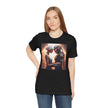 Futuristic Love Tee for Her | Sci-Fi Enthusiast Shirt, Unisex Graphic Tee, Gift for Her, Casual Wear, Geeky Apparel