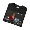 Side angle of Vintage Glamour T-Shirt worn by a model, ideal for fashion lovers and trendsetters.