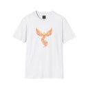 Phoenix Flame T-Shirt — Watercolor Rising Bird Tee