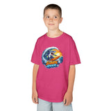 "Shark Rider" Surfing Shark Graphic —  Kids Tee