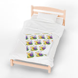 Snail Plush Blanket — Velveteen Snail Blanket for Kids US  30" × 40"