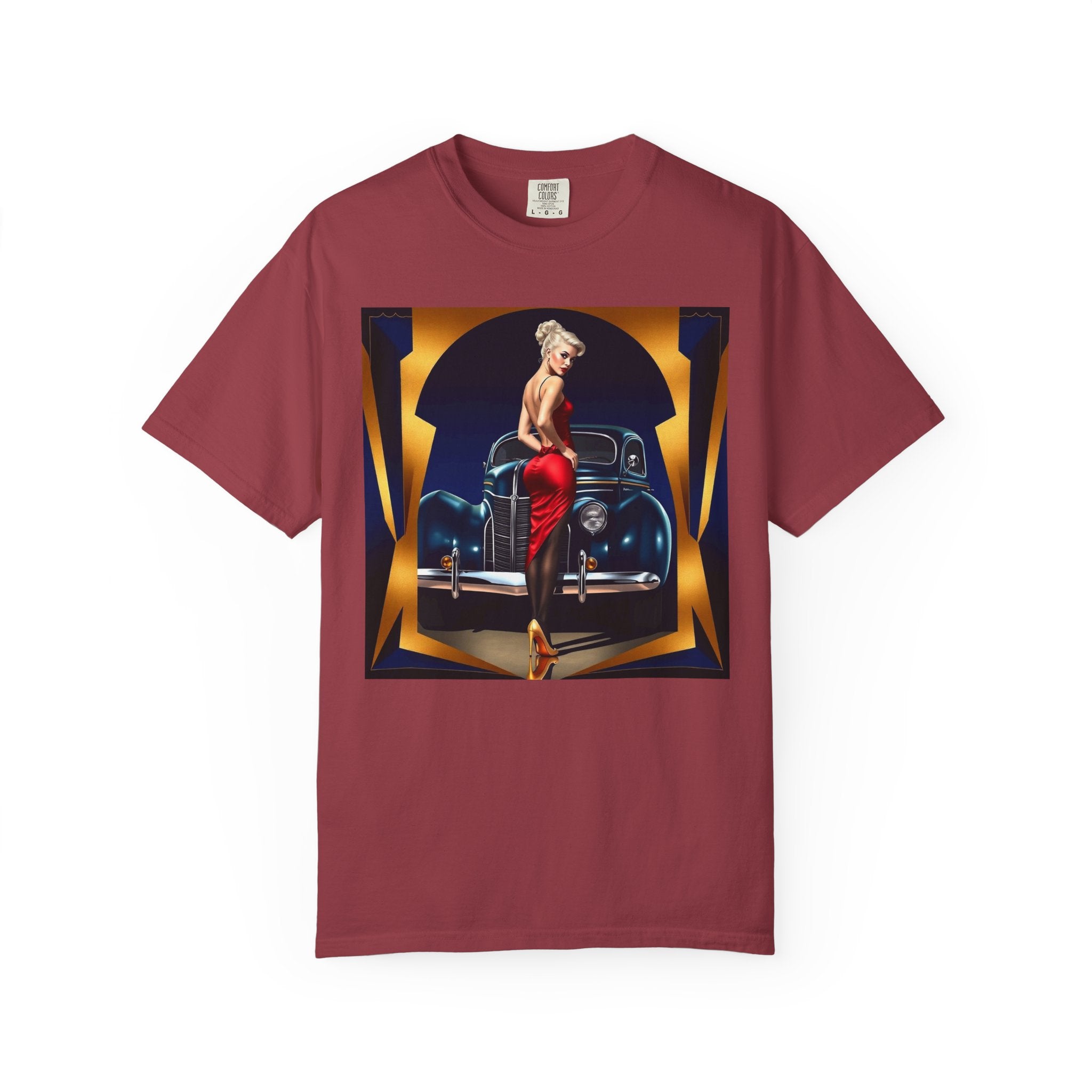 Stylish Glamour T-Shirt with a fun graphic design, great for casual outings.