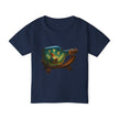 Whimsical Toddler T-Shirt with Bottle Design, Cute Kids Tee, Gift for Toddlers, Birthday Outfit, Playful Apparel