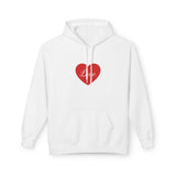 Love Heart Hoodie — Red Heart Graphic Pullover
