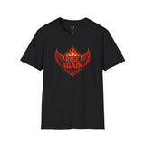 Rise Again Phoenix T-Shirt — Flaming Wings Graphic Tee