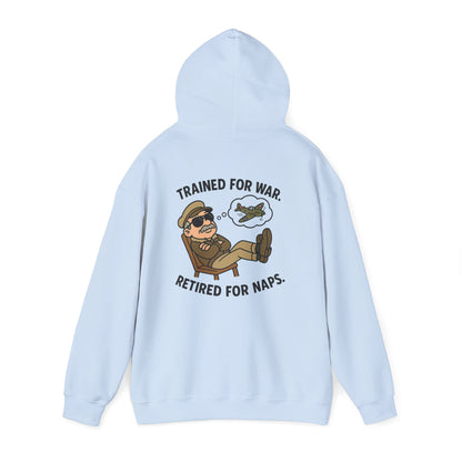 A cozy setup with the Retired Pilot Hooded Sweatshirt — &