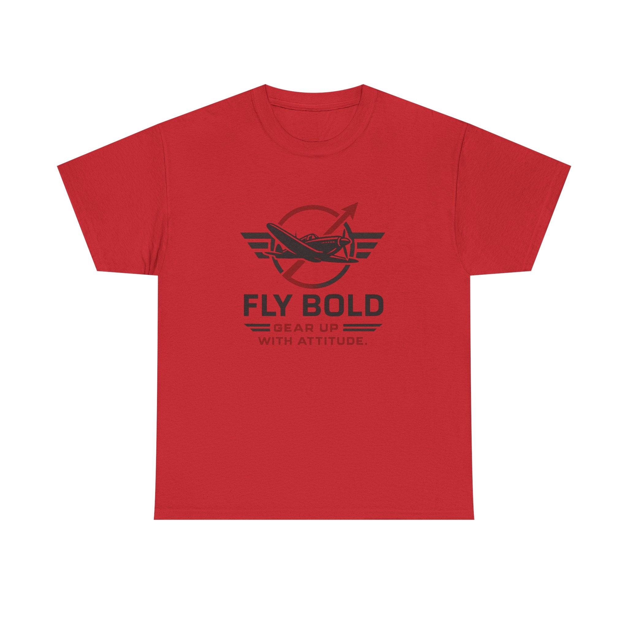 Casual setting with friends wearing the Fly Bold Graphic Tee during a weekend hangout.