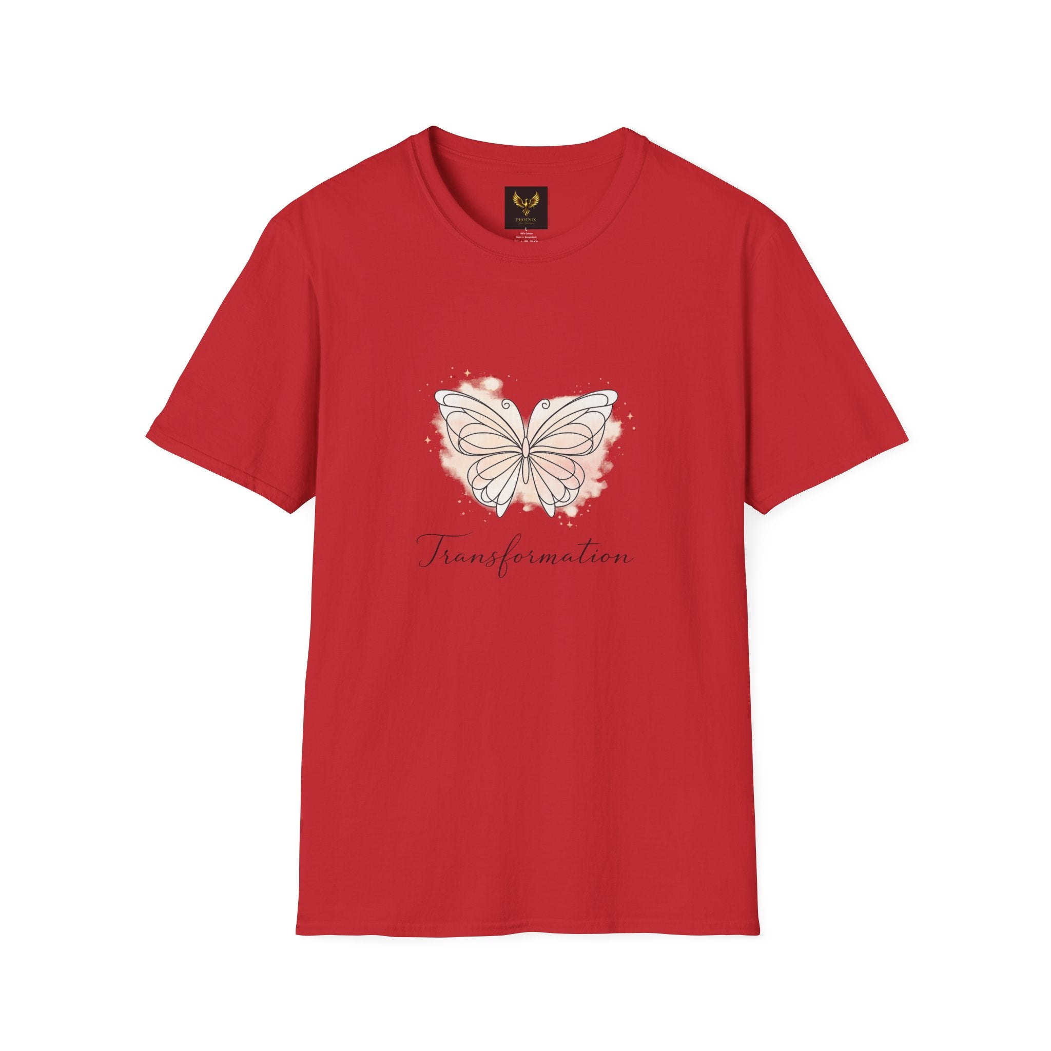 Transformation Pastel Butterfly Graphic Stylish T-Shirt