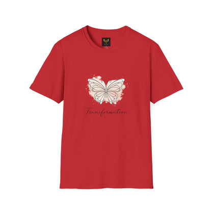 Transformation Pastel Butterfly Graphic Stylish T-Shirt
