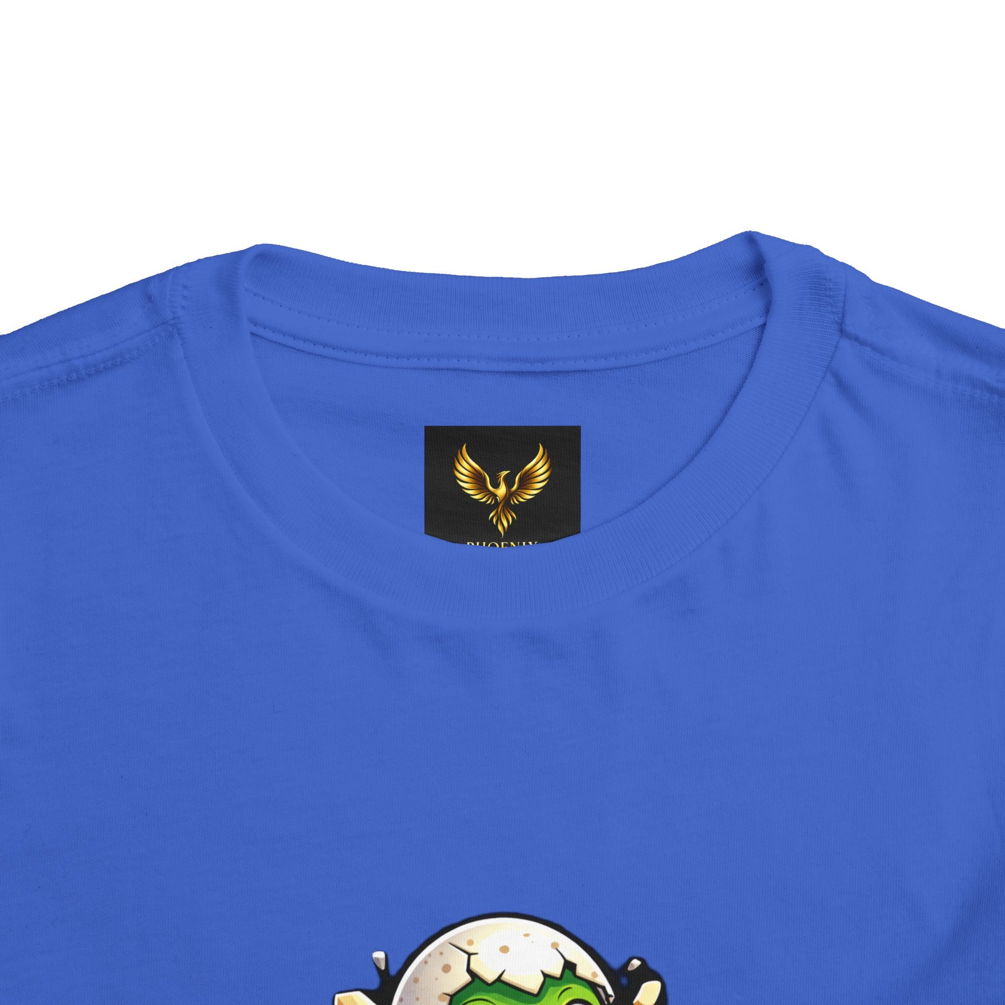  Born to Roar Cute Dino Graphic Kids Tee