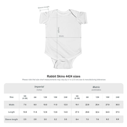 Baby Bodysuit with Orange Butterfly Trio — Infant Onesie, Cute Nature Nursery Gift US