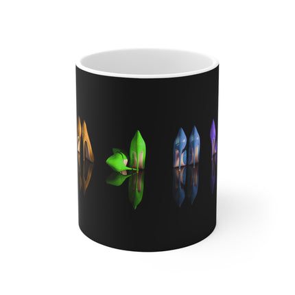 Pairs of Stilettos Mug, Gift, Coffee Cup, Retro, Unique Mug, Glamour, Retro, Woman, Shoes, Colours, Colors
