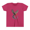 Mystical Phoenix Youth Tee, Magical T-Shirt for Kids, Fantasy Shirt, Perfect Birthday Gift, Summer Outfit, Kids Apparel