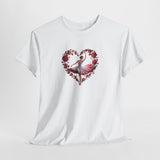 Ballerina T-Shirt in a smooth cotton fabric, perfect for graceful Valentine's events.