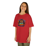 'Night Owl' Colorful Gamer Owl Graphic —  Kids Tee